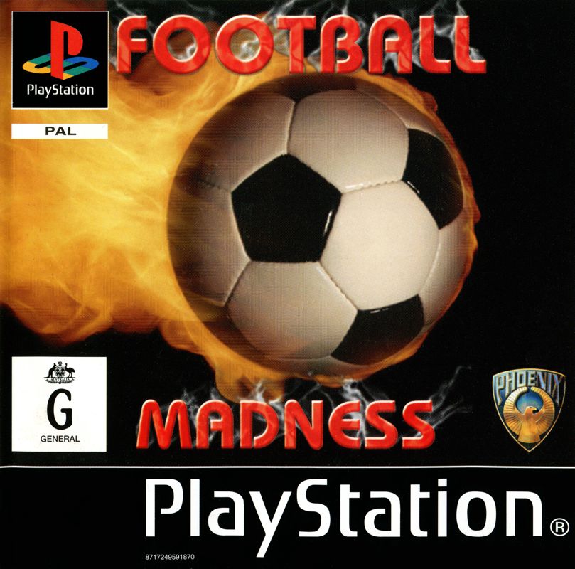 Football Madness box art for Playstation